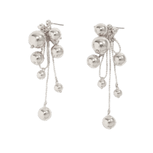 TasselPearl Charm Earrings