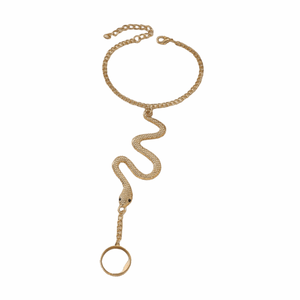 GoldenSerpent Bracelet